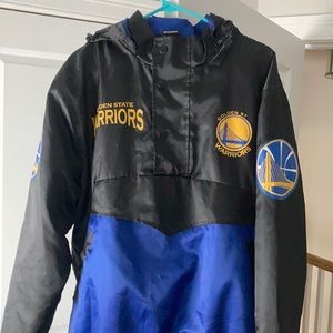 Medium Golden State Warriors Quarter Zip Jacket